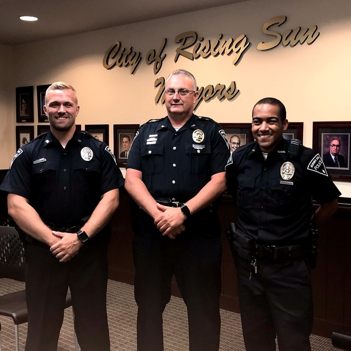 Police Department Potraffke and Hoover City of Rising Sun